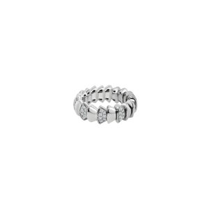 14K Gold Lab Grown Diamond Full Stretch Eternity Band 0.75 CT (70 Stones)