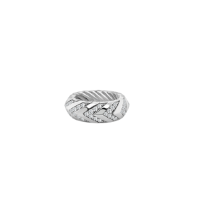 14K Gold Lab Grown Diamond Full Stretch Eternity Band 1.13 CT (77 Stones)